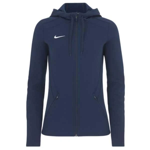NIKE Womens Team Training Full Zip Hoodie T-Shirt, Multicoloured, L