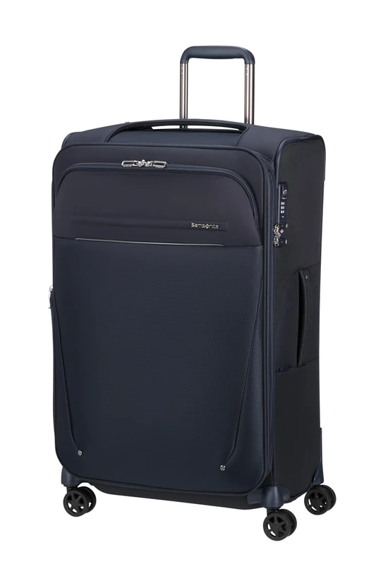 Samsonite B -Lite Icon - Spinner L, Expandable Suitcase, 71 cm, 83/90 L, Blue (Eco Blue)