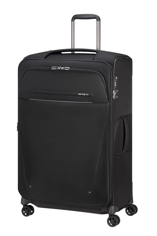 Samsonite B -Lite Icon - Spinner XL, Expandable Suitcase, 78 cm, 107.5/117.5 l, Black (Eco Black)