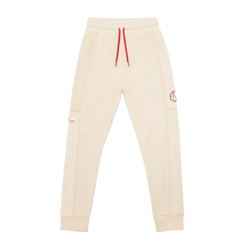AS Roma Women's Jogger Pants White Woman Jumpsuit, Cream, S