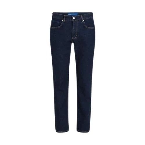 KARL LAGERFELD JEANS Men Tapered Denim Rinse Blue 33W / 30L