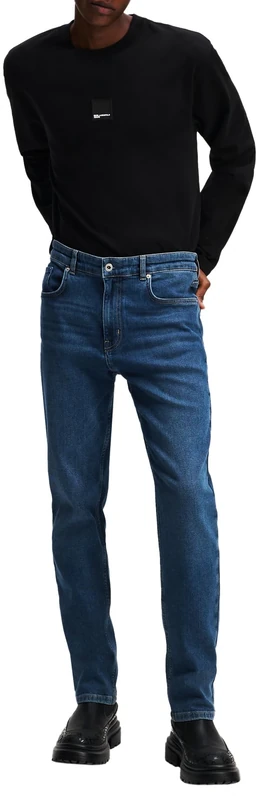 KARL LAGERFELD JEANS, Men's, Slim Denim, Slim Leg, Blue, 3230