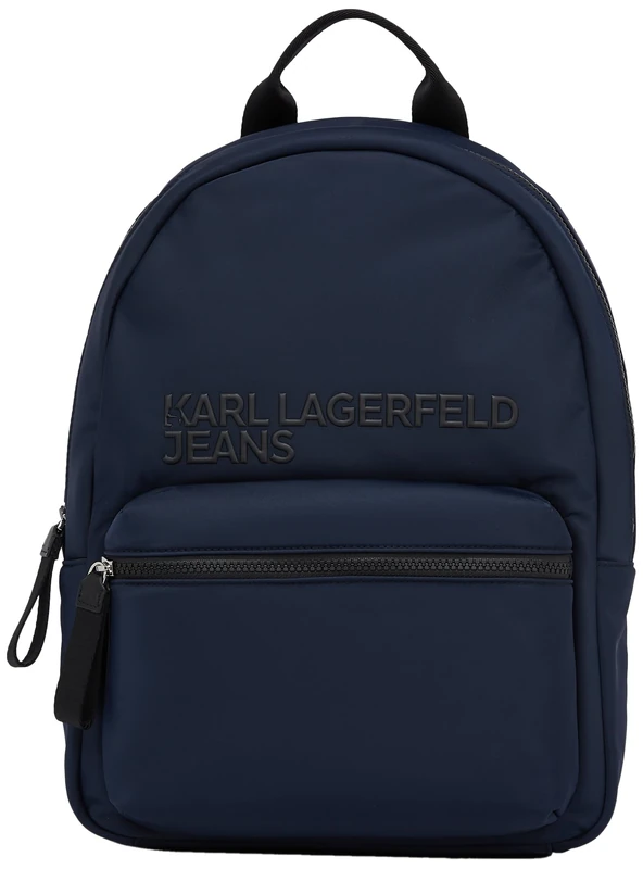 KARL LAGERFELD JEANS, Women's, Essential Nylon Backpack, Grey, One size