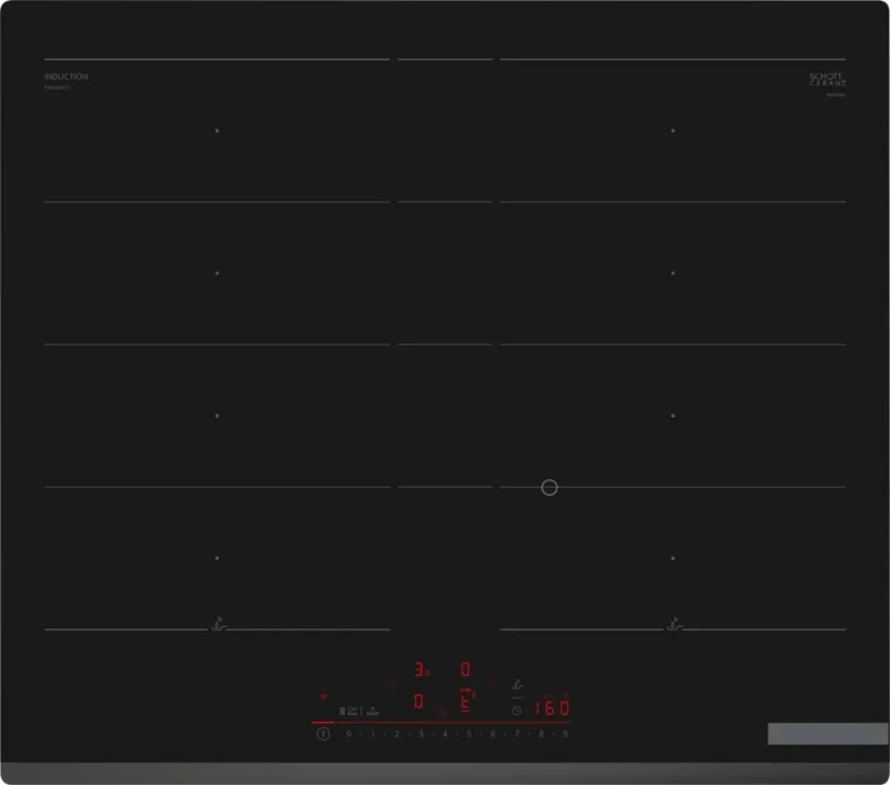 Bosch PXY63KHC1E Series 6 Induction Hob - 60 cm, 4 Zones