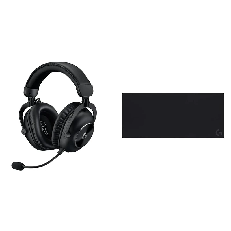 Logitech G PRO X 2 LIGHTSPEED Wireless Gaming Headset, Detachable Boom Mic, 50mm Graphene Drivers & G840 Extra Large Gaming Mouse Pad, Optimised for Gaming Sensors