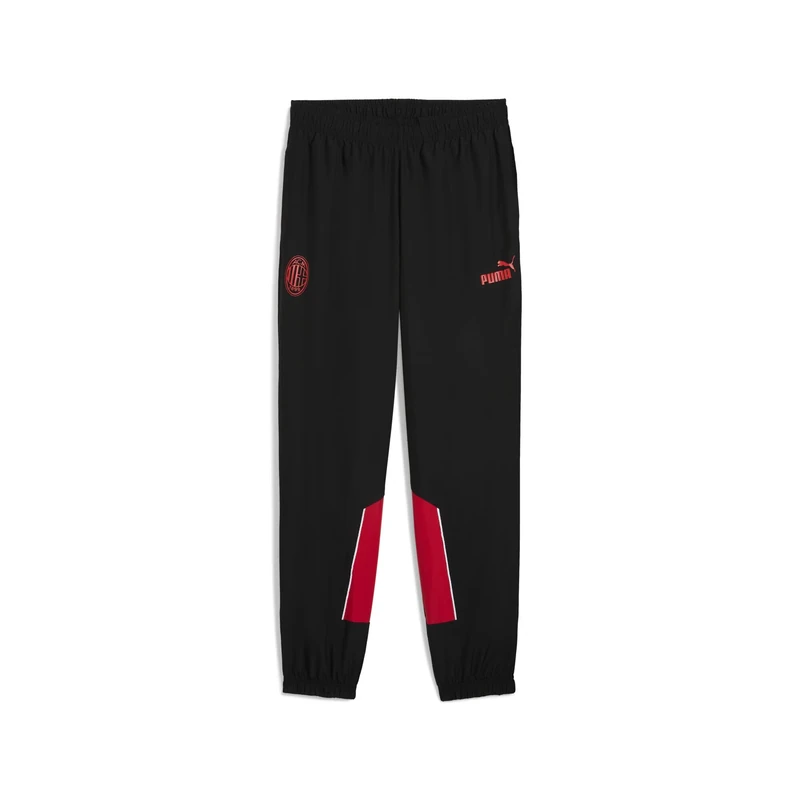 A.C. Milan ftblARCHIVE Football and Training Trousers, Official Product, Adult, Black, XS