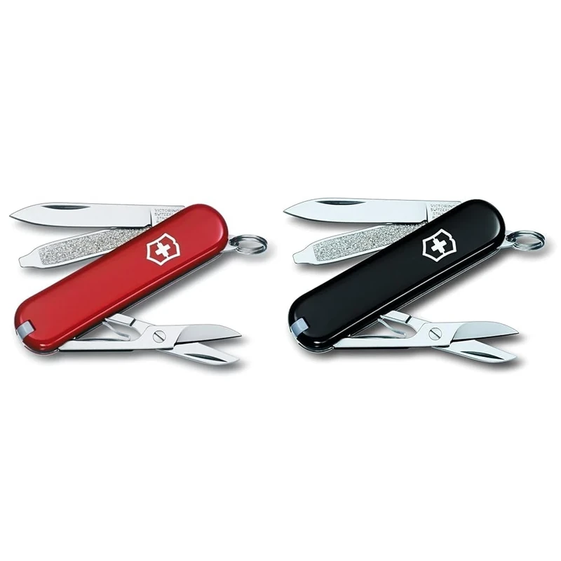 Victorinox, Classic SD, Swiss Army Pocket Knife, Small, Multi Tool, Camping, 7 Functions, Blade &, Classic SD, Swiss Army Pocket Knife, Small, Multi Tool, Camping, 7 Functions, Blade