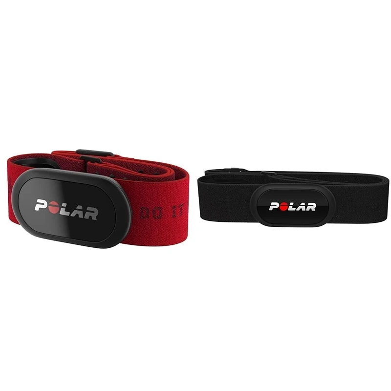 Polar H10 Heart Rate Monitor – ANT +, Bluetooth - Waterproof HR Sensor with Chest Strap - Built-in & H10 Heart Rate Monitor - ANT +, Bluetooth - Waterproof HR Sensor