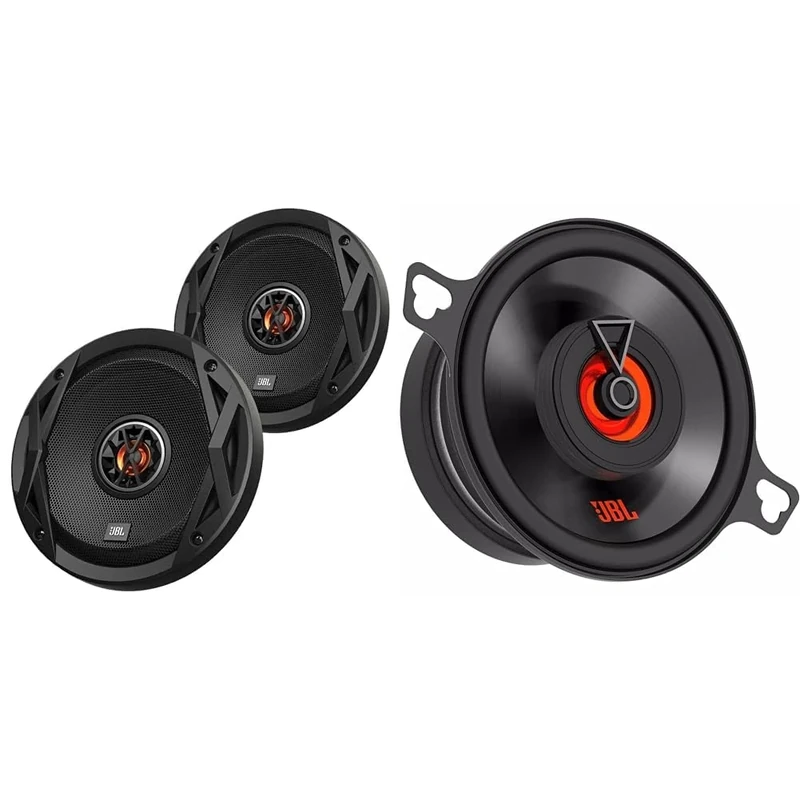 JBL Club 6520 2-Way Car Speaker Set by Harman Kardon - 150 Watt Car Audio System 16.5 cm / 6-1/2 inch Car Speakers & Club 322F 2-Way Car Speakers Set 75 Watt Pro Sound Car Audio Boxes 3.5 inch - Image 1