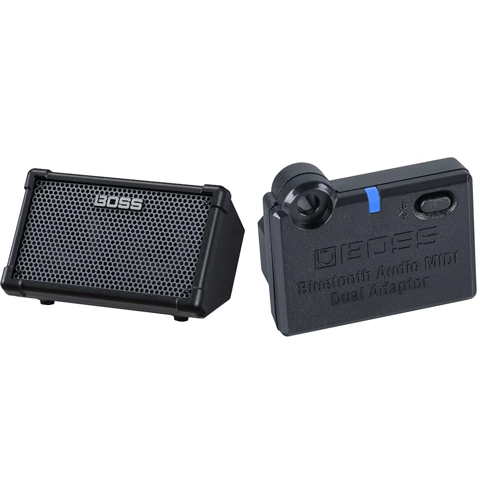 BOSS CUBE Street II Portable Street Performance Amp | CUBE-ST2 | Next Generation of the Roland Cube & Bluetooth® Audio MIDI Adaptor | BT-DUAL | Brings Bluetooth Audio and MIDI Capabilities to CUBE