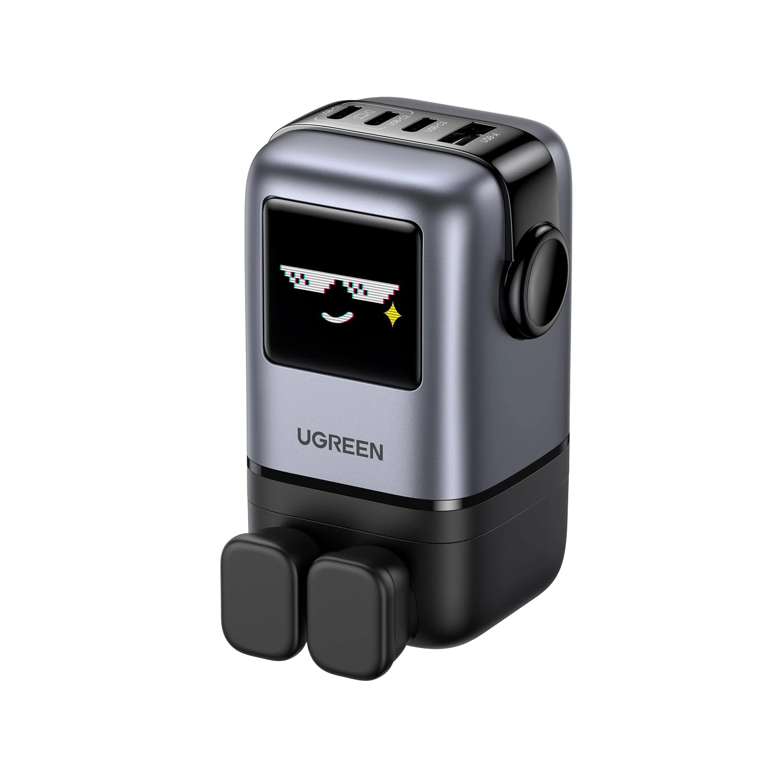 UGREEN Uno 100W USB C Charger Nexode 4-Port GaN Fast Charging Plug USB C Laptop Charger Compatible with MacBook Pro/Air, iPad Pro, iPhone 17 Pro/Air/17/16, Galaxy S24, Pixel 9, Steam Deck, ROG Ally