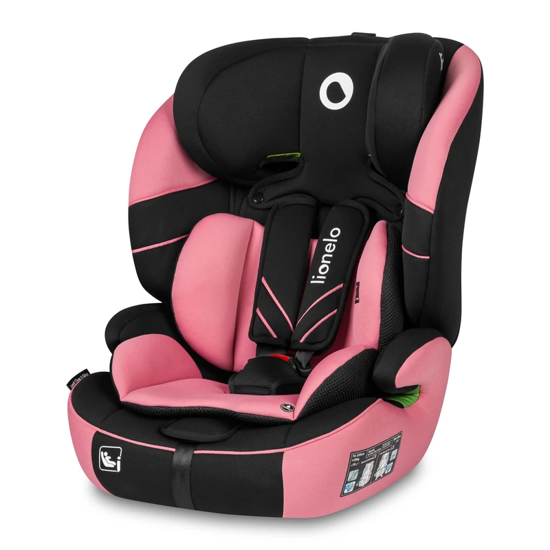 Lionelo Levi Adjustable Car Seat for 9-36kg Transforms with Your Child from Infant to 12 Years, Multi-Level Headrest & Insert Options, Enhanced Side Protection, Easy Install & Wash, Certified