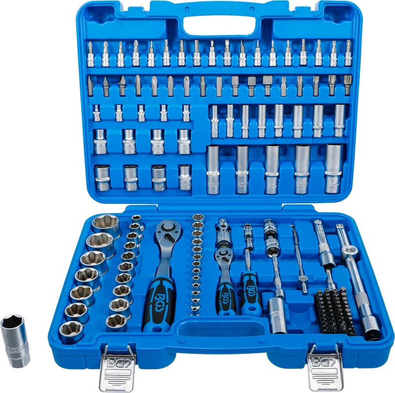 BGS 74518 | Socket Set | 6.3 mm (1/4") / 12.5 mm (1/2") Drive | 150 pcs.