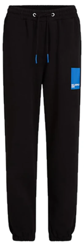 KARL LAGERFELD JEANS, Women's, Box Logo Sweatpant, Regular Fit, Black, S