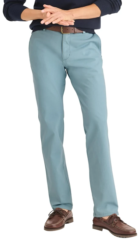 Dockers Men's Trousers, Tourmaline, 31 W/34 L