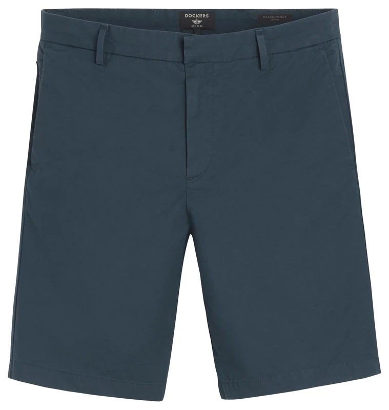 Dockers Men's Smart Supreme Flex Modern Chino Shorts, Stratified Sea, 31 Slim