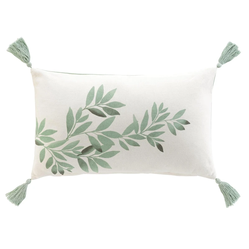 Douceur d'Intérieur, Cushion with Removable Cover (30 x 50 cm) Nymphea, Cotton/Polyester Printed