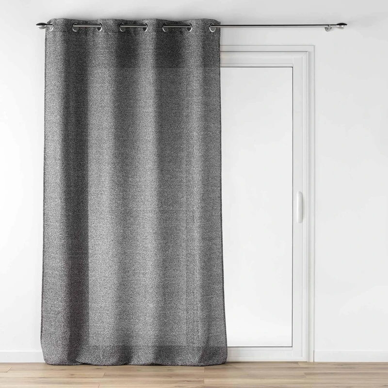 Douceur d'Intérieur Net Curtain, Polyester, Linen, 140 x 240 cm