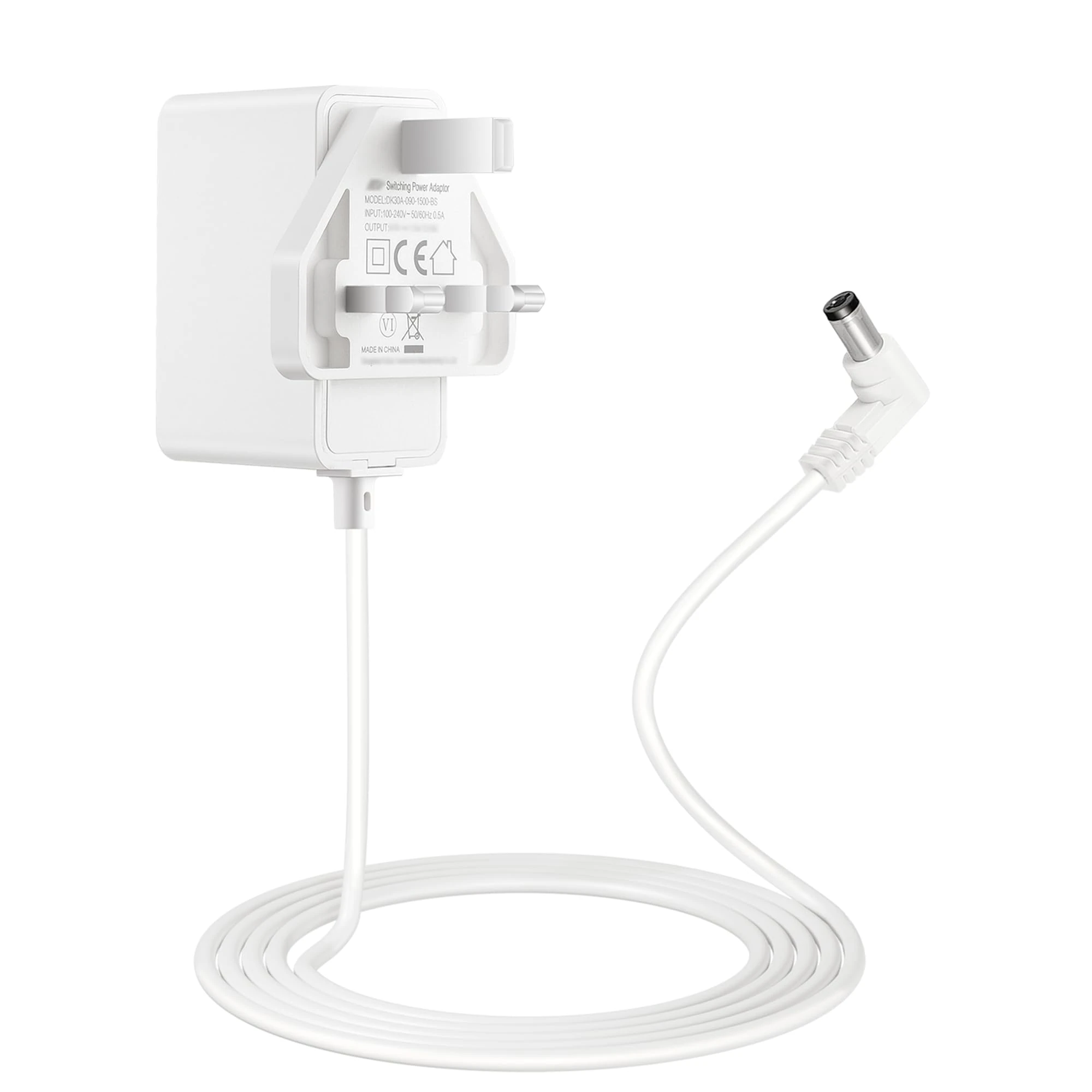 Charger for Tonies, 9V 1.5A Power Supply AC 100-240V to DC 9V Replacement for Tonie Box Charger, for Schwinn Elliptical Machine/Exercise Bike, Crosley Cruiser Portable Turntable Record Player, 1.8M