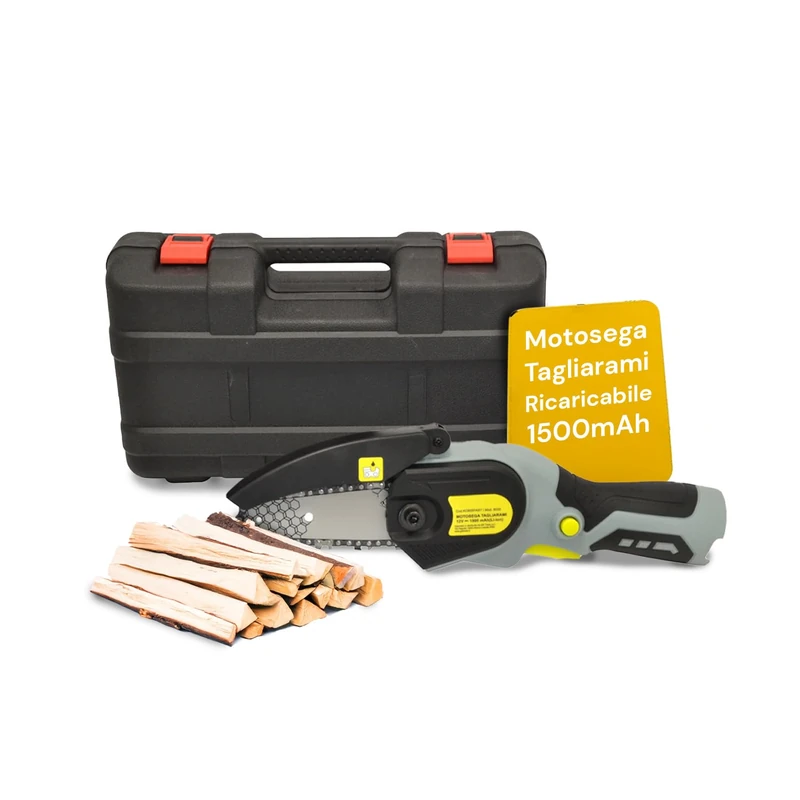 Avilia 12V Rechargeable Chainsaw with 1500mAh Battery