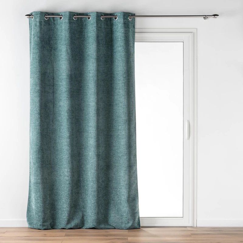 Douceur d'Intérieur Curtain, Polyester, Linen, 140 x 260 cm - Image 1