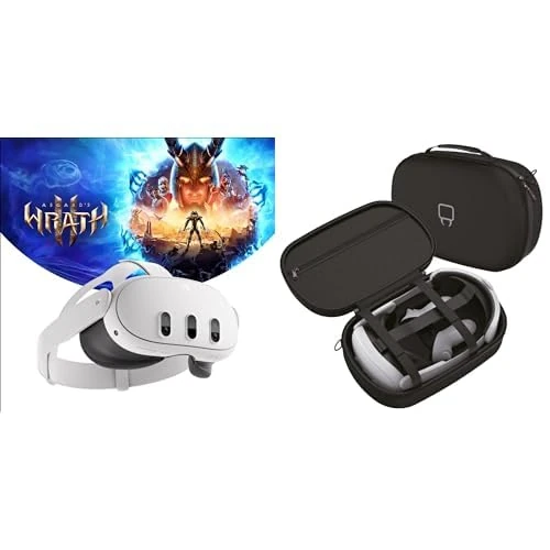 Meta Quest 3 512GB and Venom VR Headset Storage and Carry Case