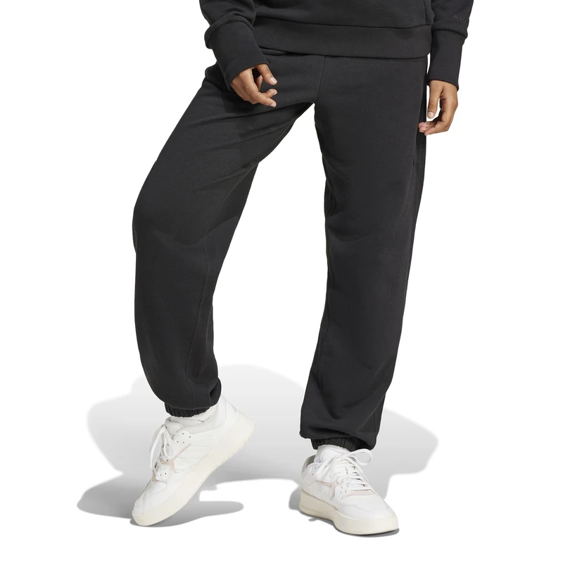 adidas Women's All SZN French Terry Loose Pants, Black, XS