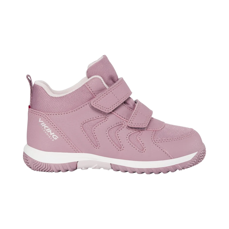 Viking Unisex Children's Brisk Mid Wp 2V Walking Shoe, Dusty Pink, 2.5 UK Child