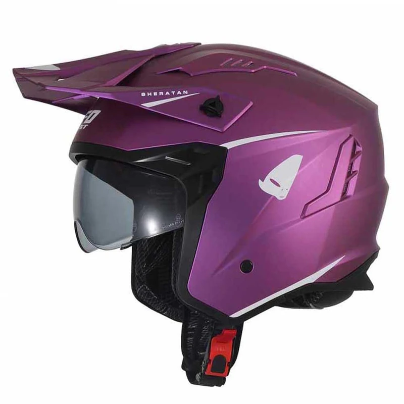 UFO PLAST Sheratan Jet Helmet Purple L - Image 1