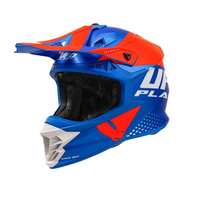 UFO PLAST Intrepid Helmet Blue/Orange XL
