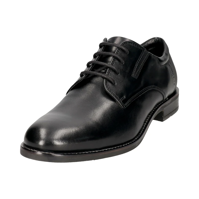 bugatti Men's Business Shoes, Men's Lace-Up, Black 1000, 7 UK