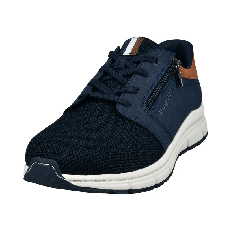 bugatti Man Men's Sporty Lace-Up Shoes, Dark Blue 4100, 7 UK