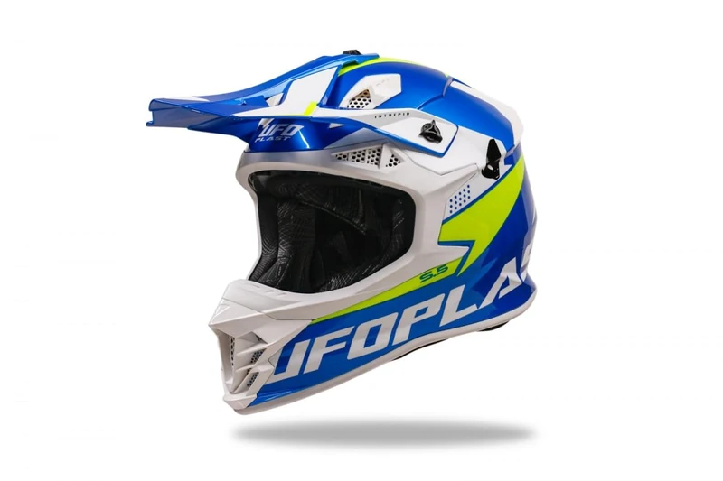 UFO PLAST Intrepid Helmet Blue/Yellow M