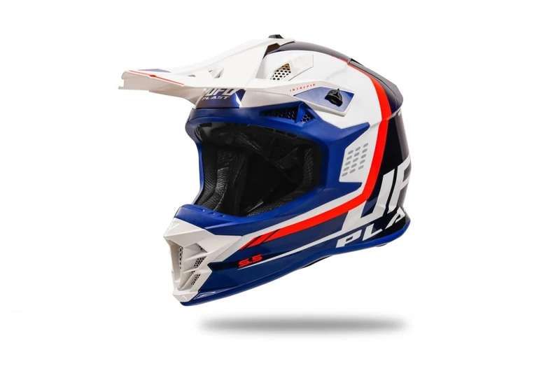 UFO PLAST Intrepid Helmet Blue/White L