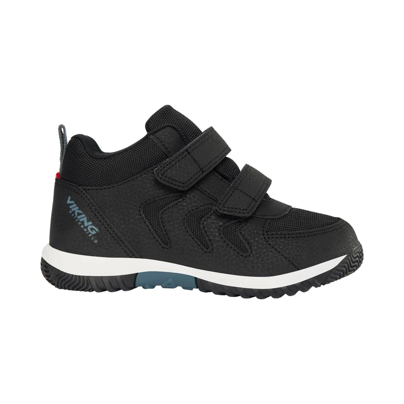 Viking Unisex Children's Brisk Mid Wp 2V Walking Shoe, Black Charcoal, 10.5 UK Child