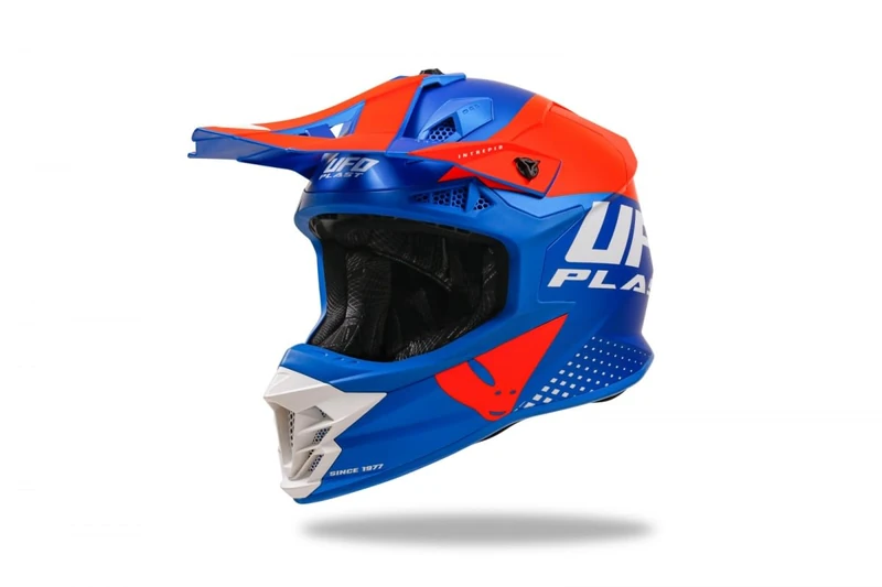 UFO PLAST Intrepid Helmet Blue/Orange XS - Image 1