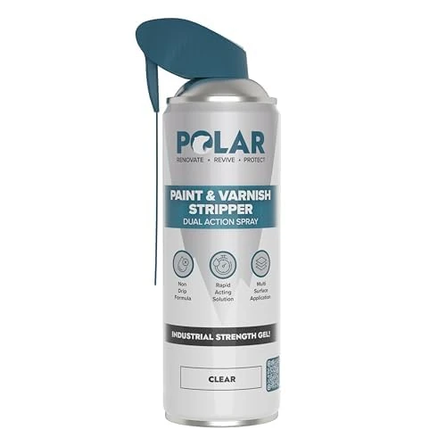 Polar Specialist Coatings Paint & Varnish Stripper (Clear, 500ml (Pack of 4))