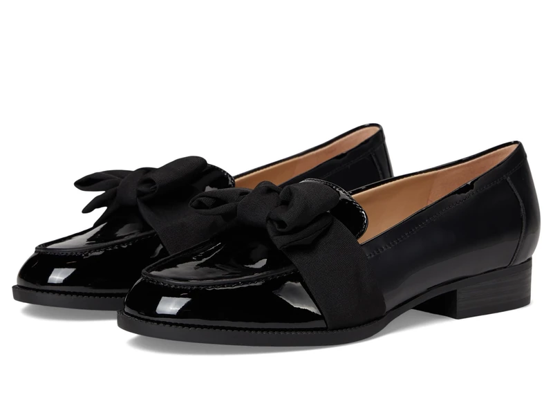 Bandolino Women's Lindio Loafer, Blackpatent978, 8 Wide