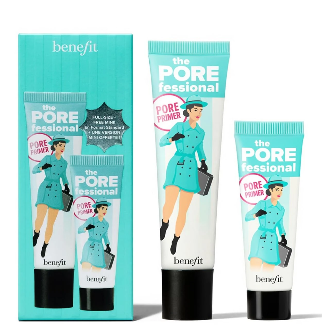 Benefit Extra Porefessional Kit Full-size and mini smoothing pore primer