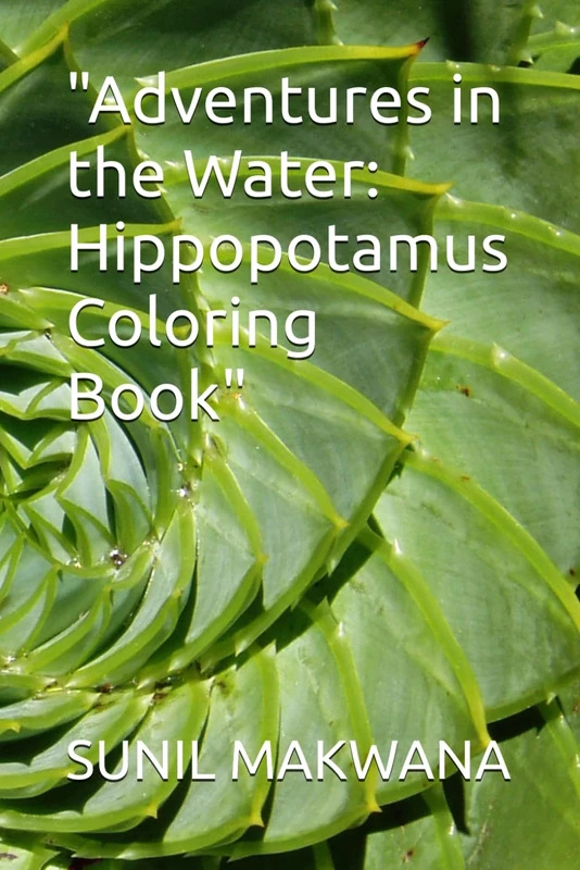 "Adventures in the Water: Hippopotamus Coloring Book"