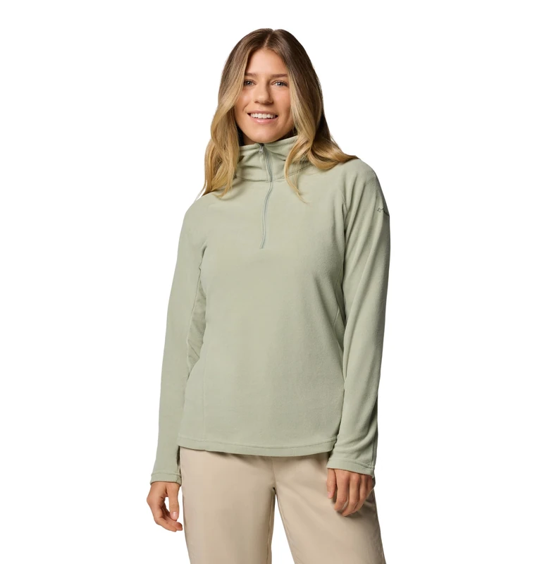 Columbia Women's Glacial IV Half Zip, Safari, 2X
