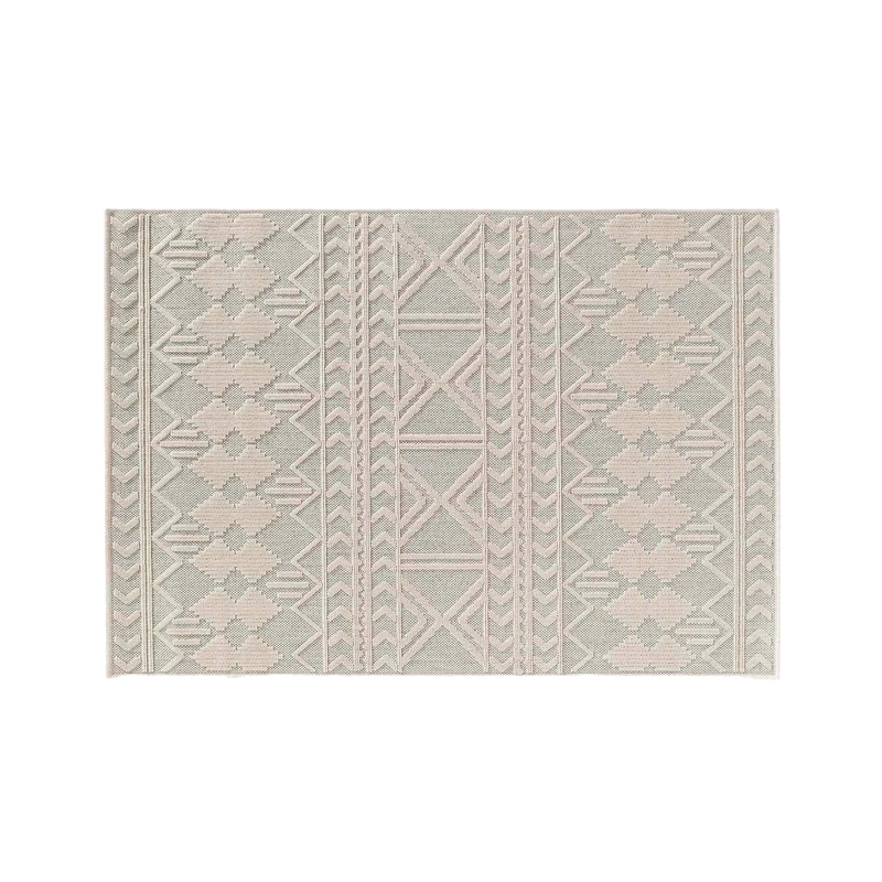 Douceur d'Intérieur, Valam Rectangular Rug (120 x 170 cm) Flat Woven Embossed