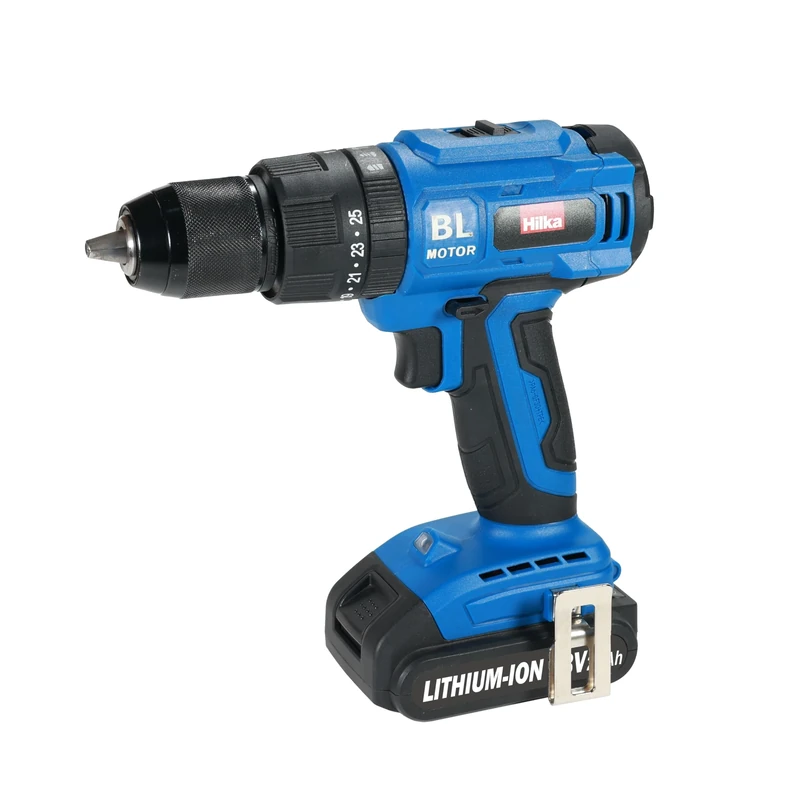 Hilka PTLBD1821 18V Li-ion Brushless Combi Drill with 2.0Ah Battery