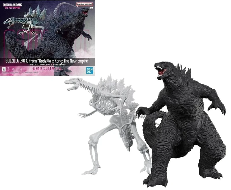 Bandai Hobby | Godzilla 2024 from Godzilla x Kong: The New Empire Model Kit| Easy Snap-Fit Assembly, No Glue or Paint Required