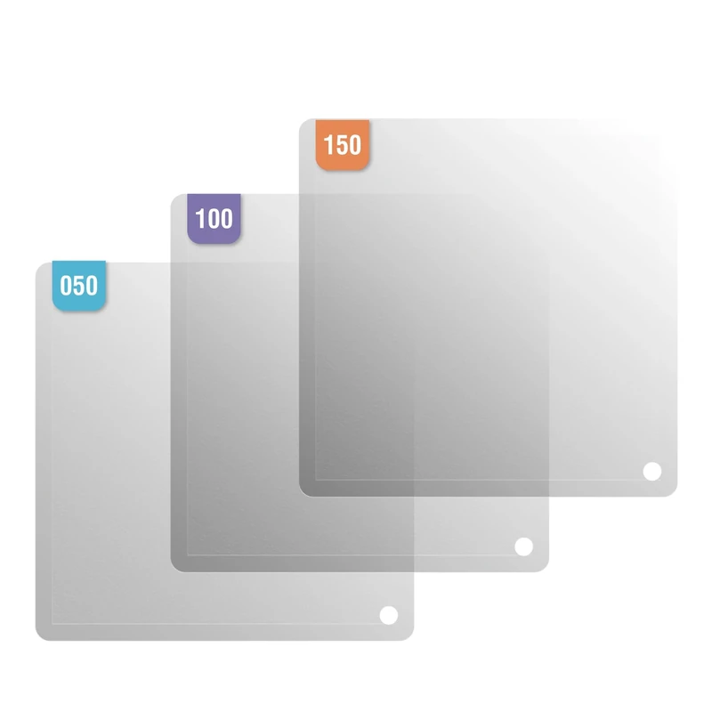 Kenko Prosofton Rear Soft Effect Filter Set, 050/100/150, Includes 3 Sheets, Compatible with Ultra Wide Angle Lens for Star Photography, Made in Japan, 902134