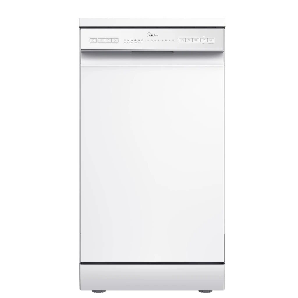 10 Place Setting Freestanding Slimline 45cm Dishwasher - White