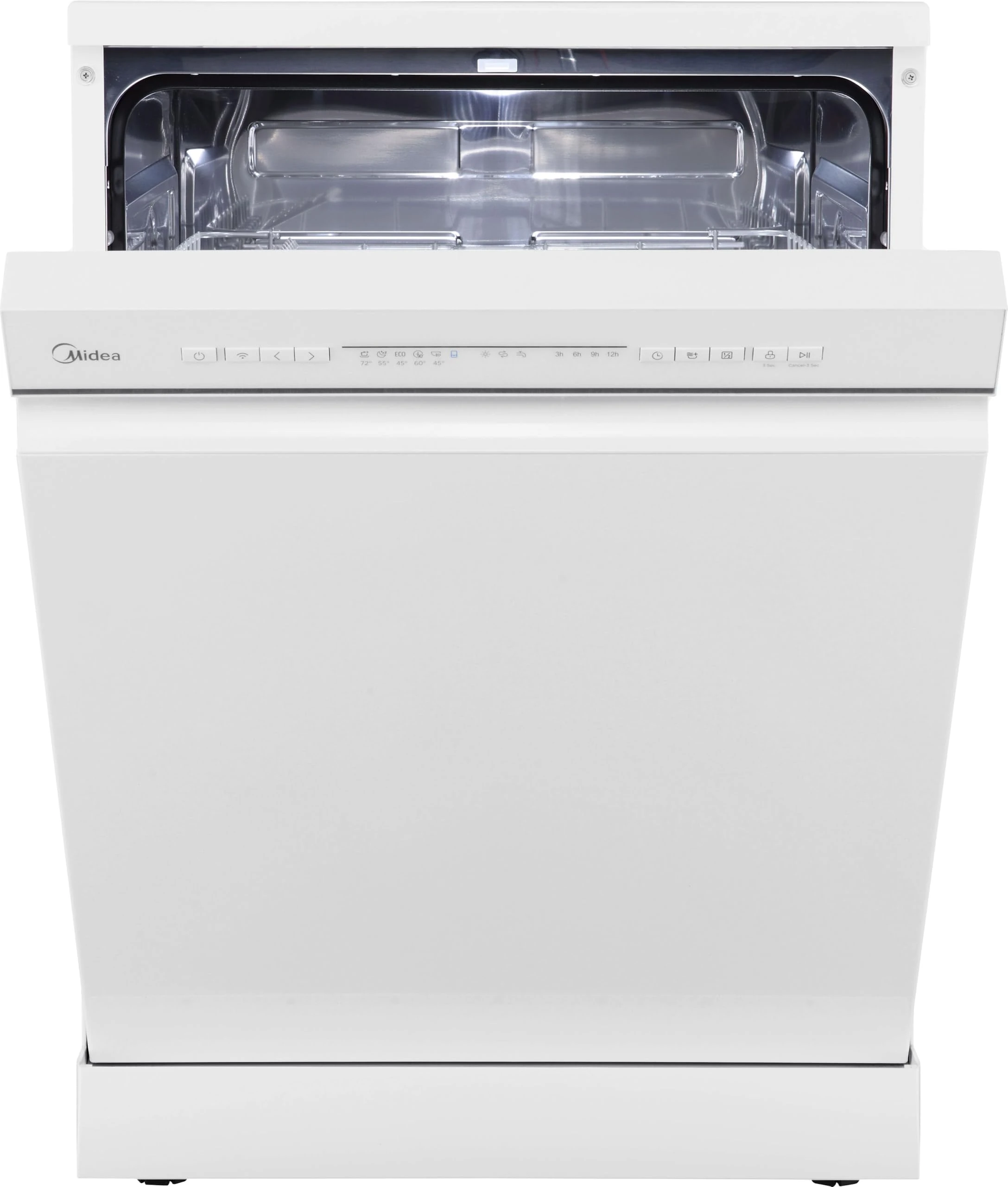 Midea MDWPF1233C(W)-WG-UK 12 Place Setting Freestanding 60cm Dishwasher- White