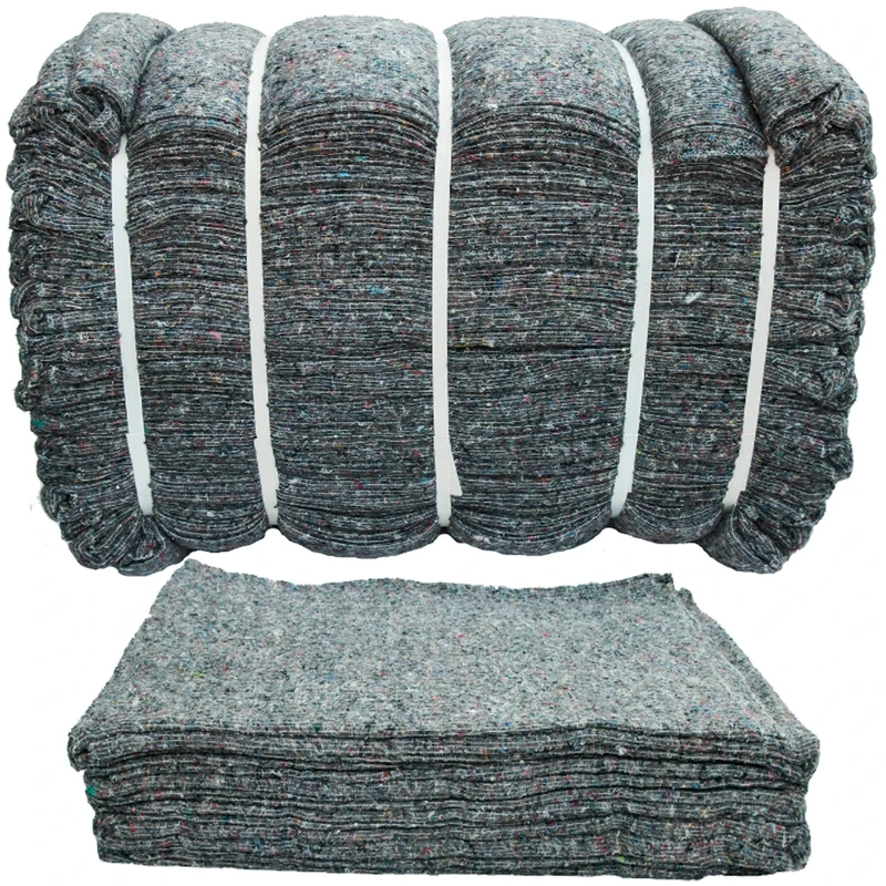 Removal Furniture Blankets Moving Van & Transit Fabric Blankets Large 200cm x 150cm (3 Blankets)