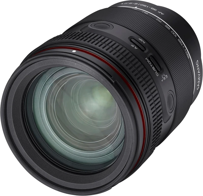 Samyang AF 35-150 mm F2-2.8 for L-Mount Lens - All-Round Zoom Lens with Parfocal, Cinematic Video AF and Dolly Shot Zoom, Custom Switch, Ideal for Travel, Portraits, Compatible with Sigma, Panasonic
