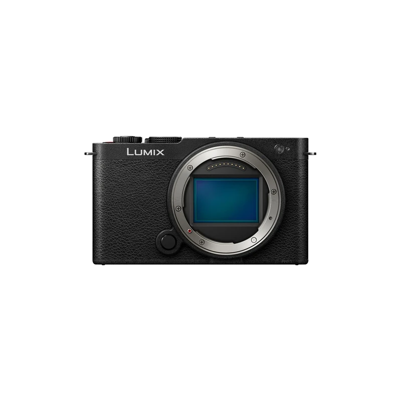 Panasonic Lumix S9, Full Frame Mirrorless Open Gate Vlogging Camera, Black, Body only, 24.2MP, 6K /4K Video, 779 Point PDAF, Image Stabilisation, Free-Angle Screen, 5Ghz WiFi